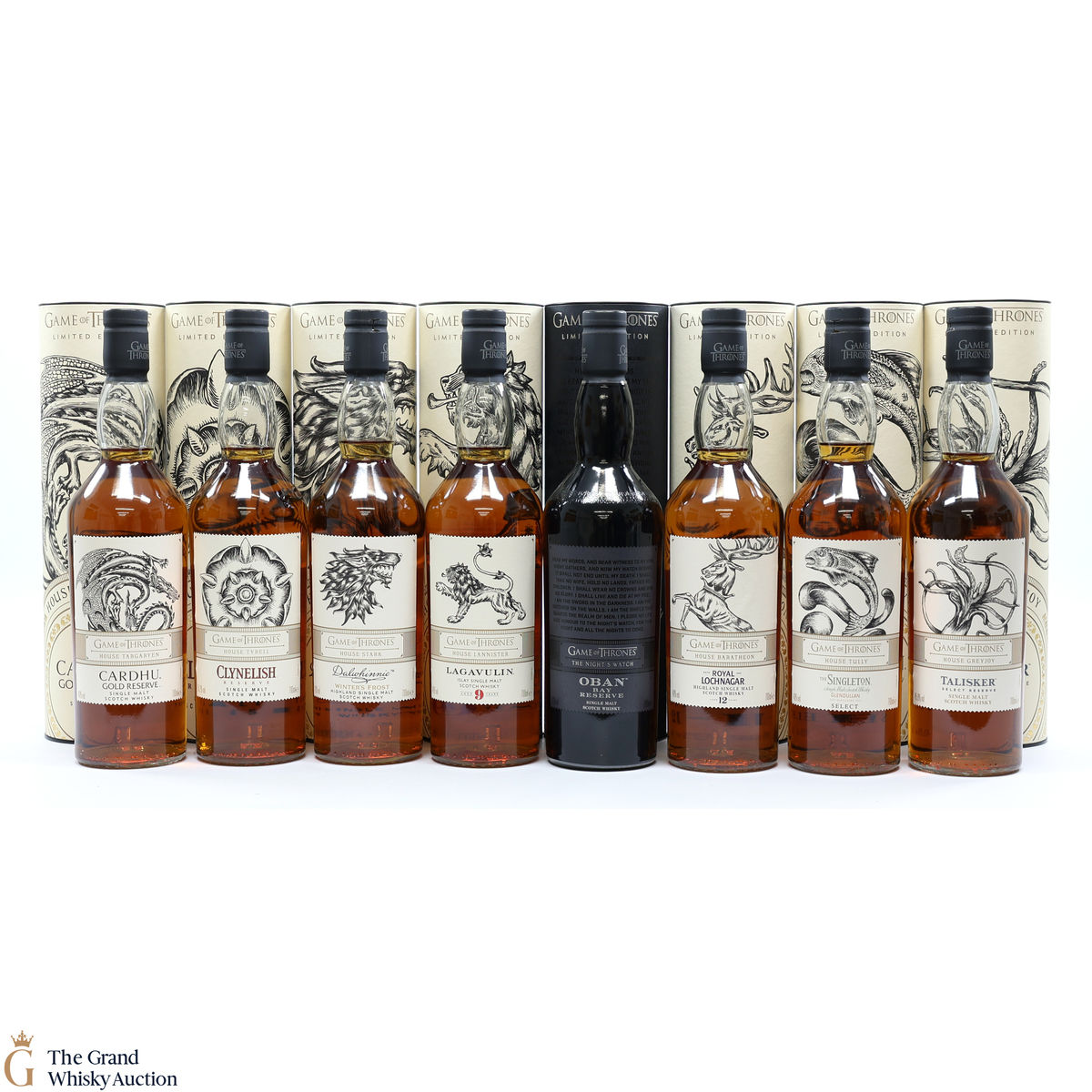 Game of Thrones - Limited Editions - 8 x 70cl