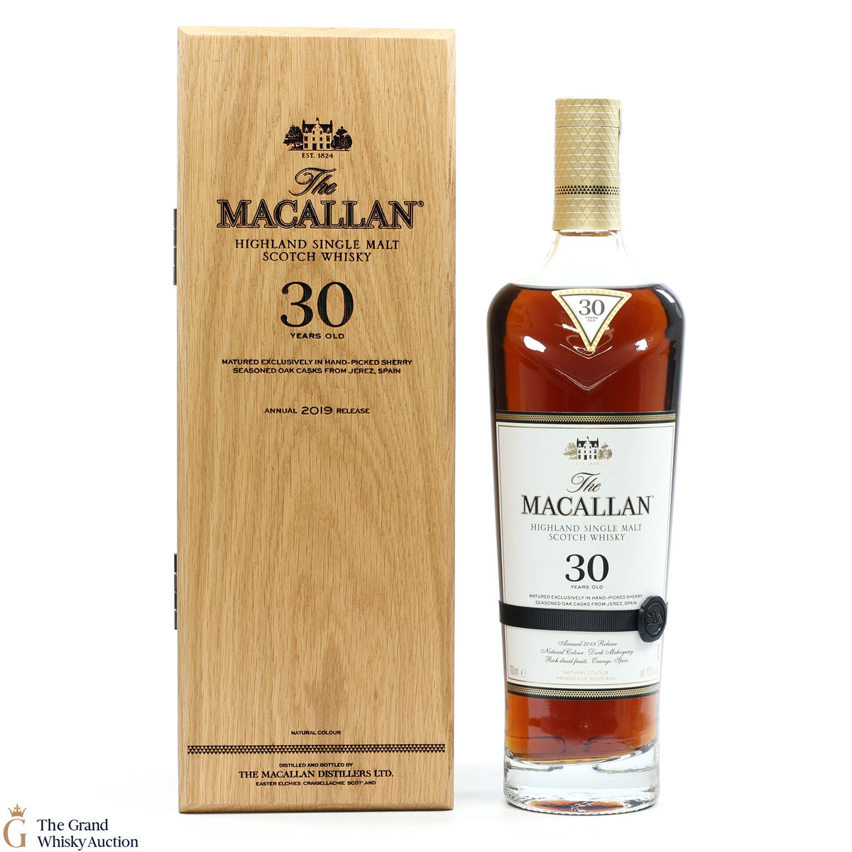 Macallan - 30 Year Old Sherry Oak - 2019