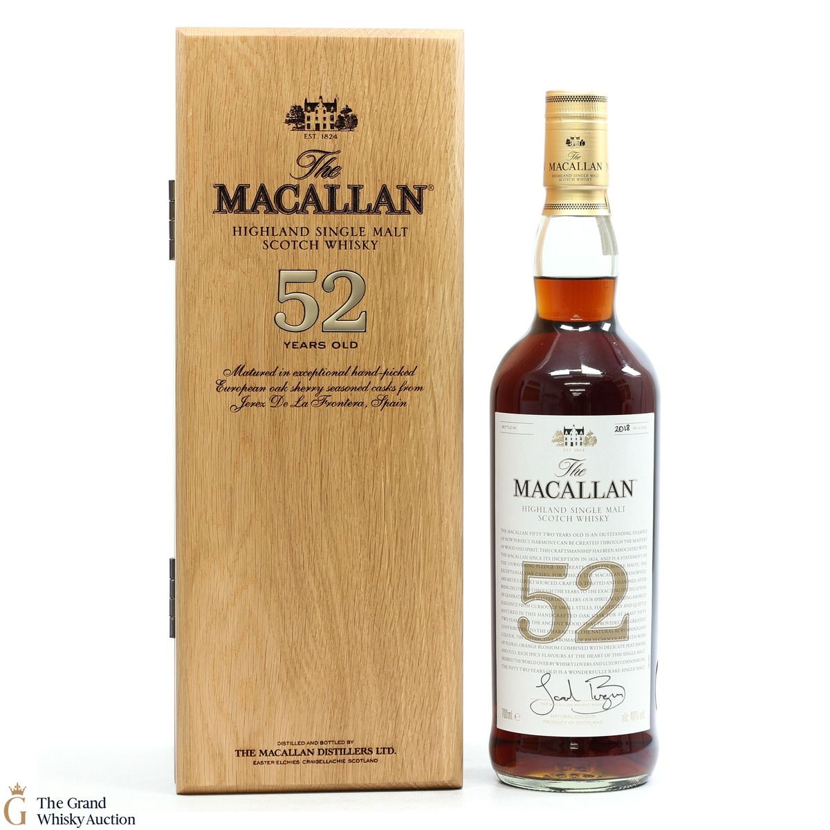 Macallan - 52 Year Old 2018 Release