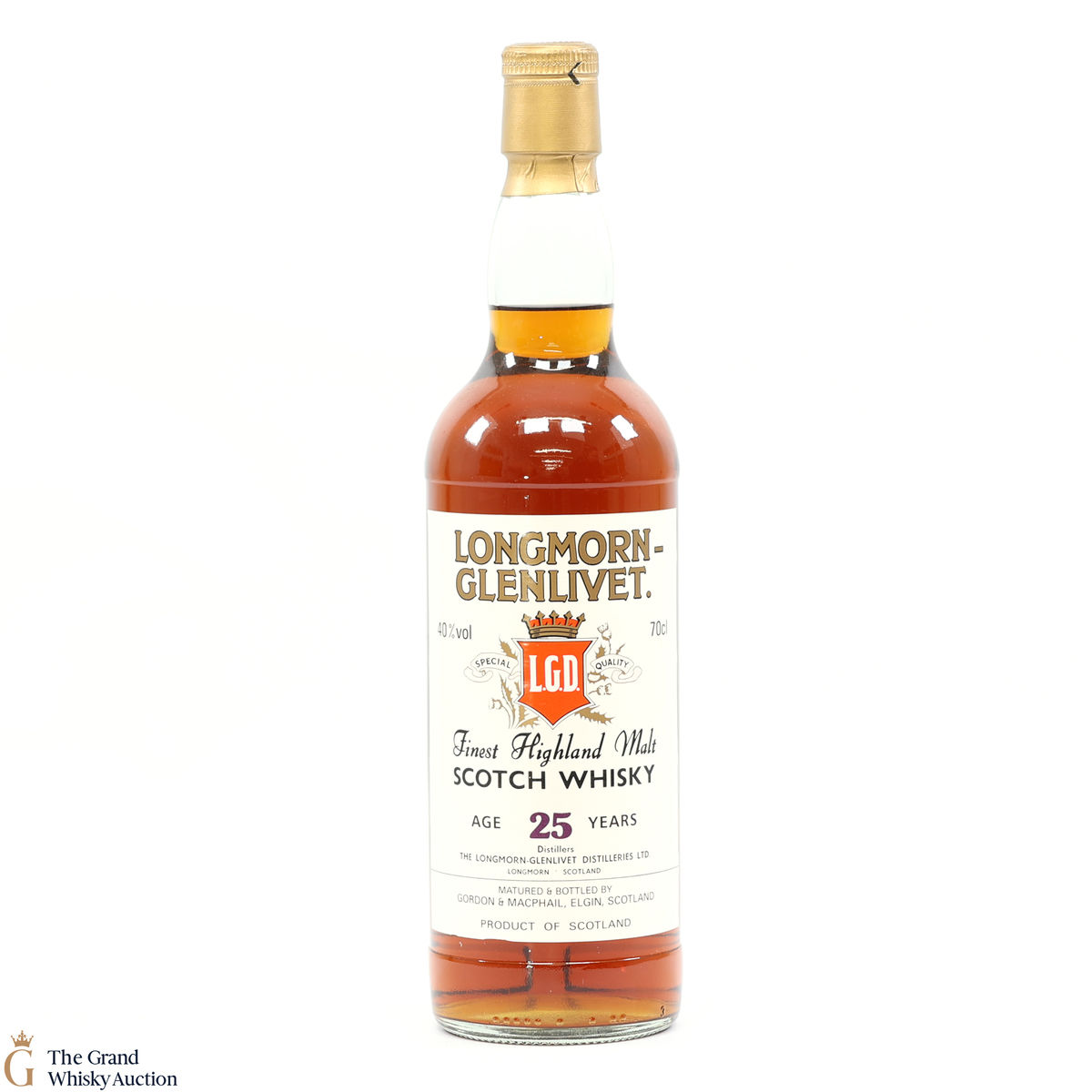 Longmorn - Glenlivet - 25 Year Old - Gordon & MacPhail