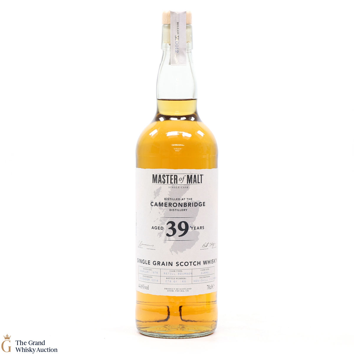 Cameronbridge - 39 Year Old 1979 - Master of Malt #12
