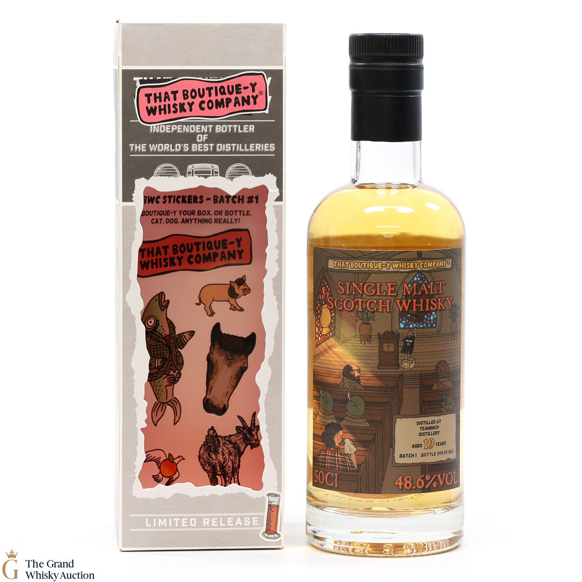 Teaninich - 19 Year Old - That Boutique-y Whisky Company - Batch #1 (50cl)