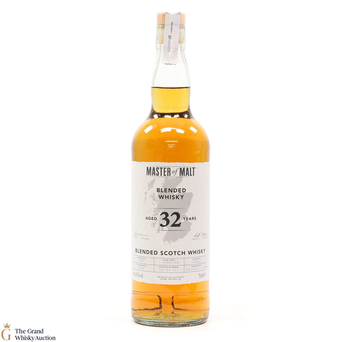 Blended Whisky - 32 Year Old 1990 - Master of Malt #26