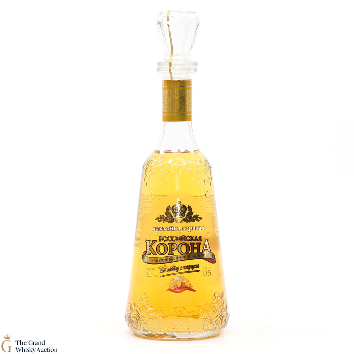 Russian Crown Vodka - Honey & Pepper 