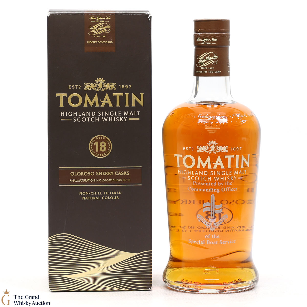 Tomatin - 18 Year Old - Oloroso Cask Finish - Special Boat Service
