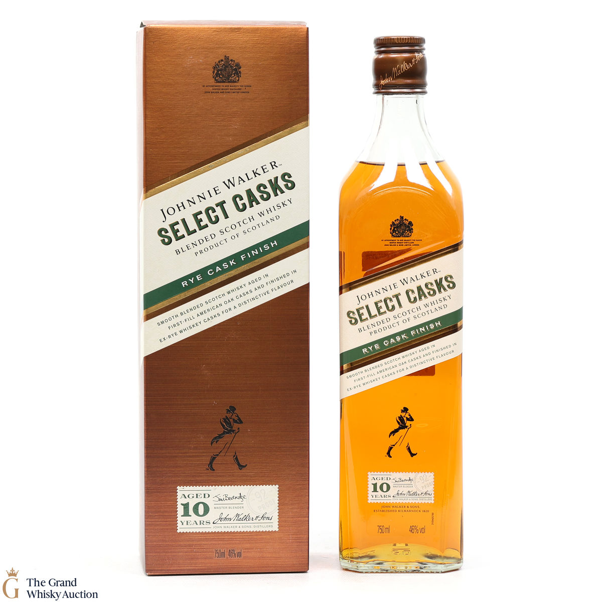 Johnnie Walker - 10 Year Old - Select Casks - Rye Finish 75cl