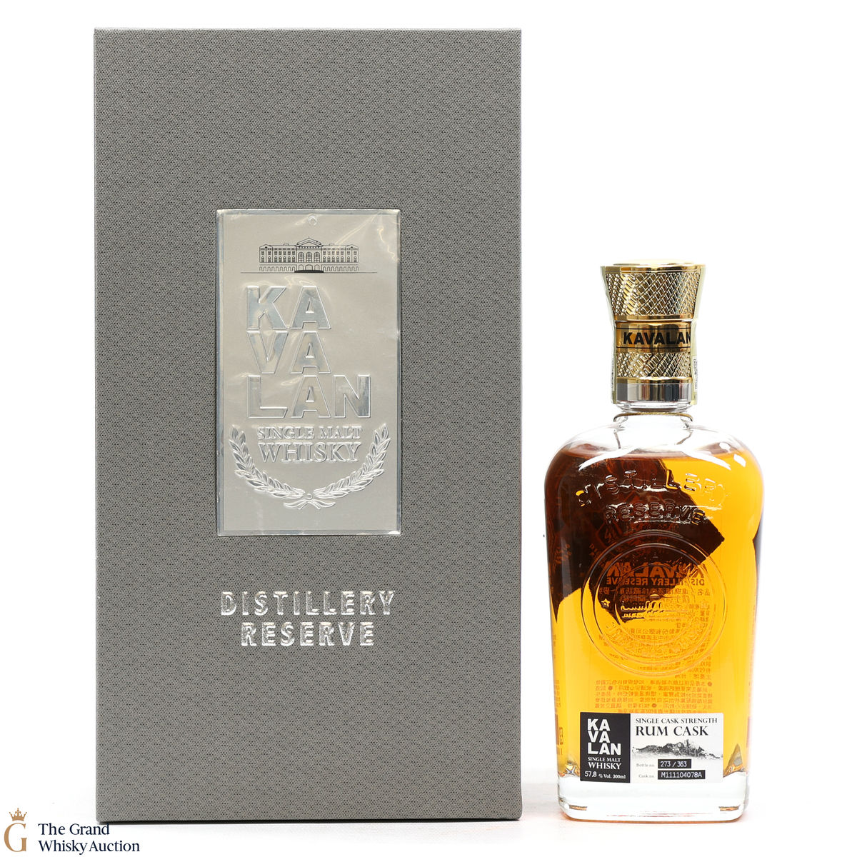 Kavalan - Distillery Reserve 30cl Rum Cask 57.8%