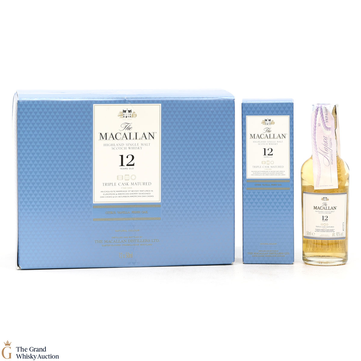 Macallan - 12 Year Old - Triple Cask (Fine Oak) 12 x 5cl