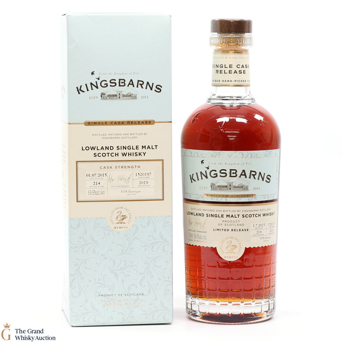 Kingsbarns - 2015 Single STR Cask #1520197