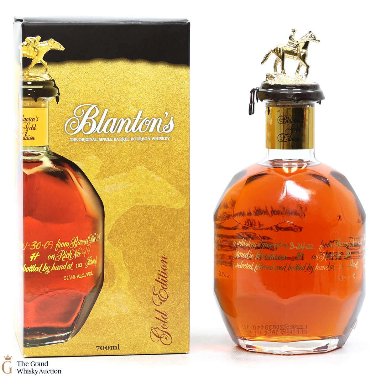 Blanton's - Single Barrel Gold Edition