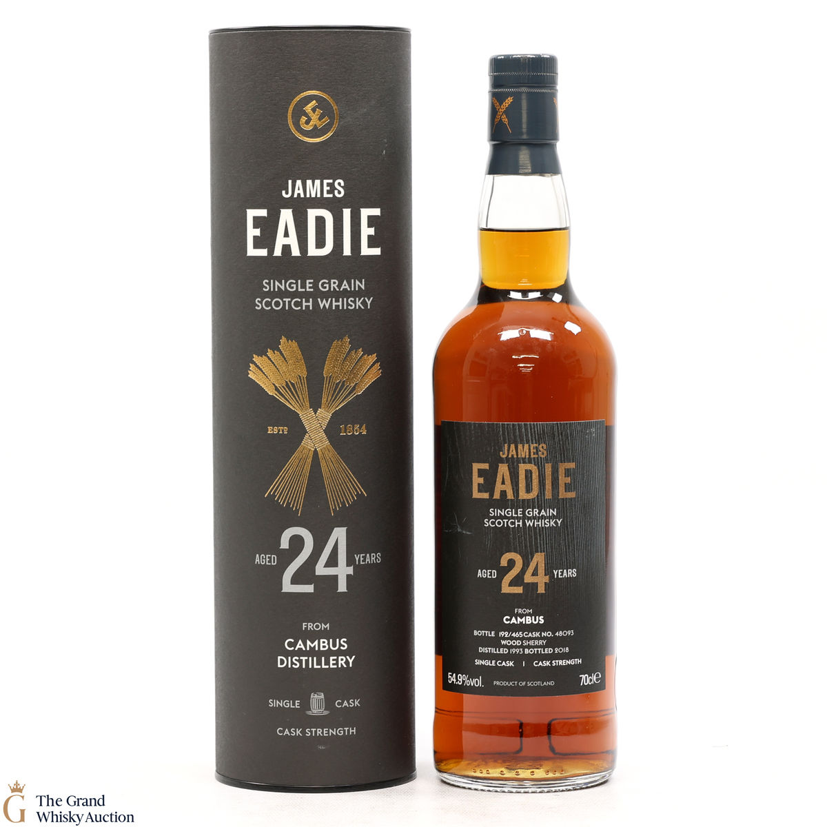 Cambus - 24 Year Old 1993 - James Eadie #48093 