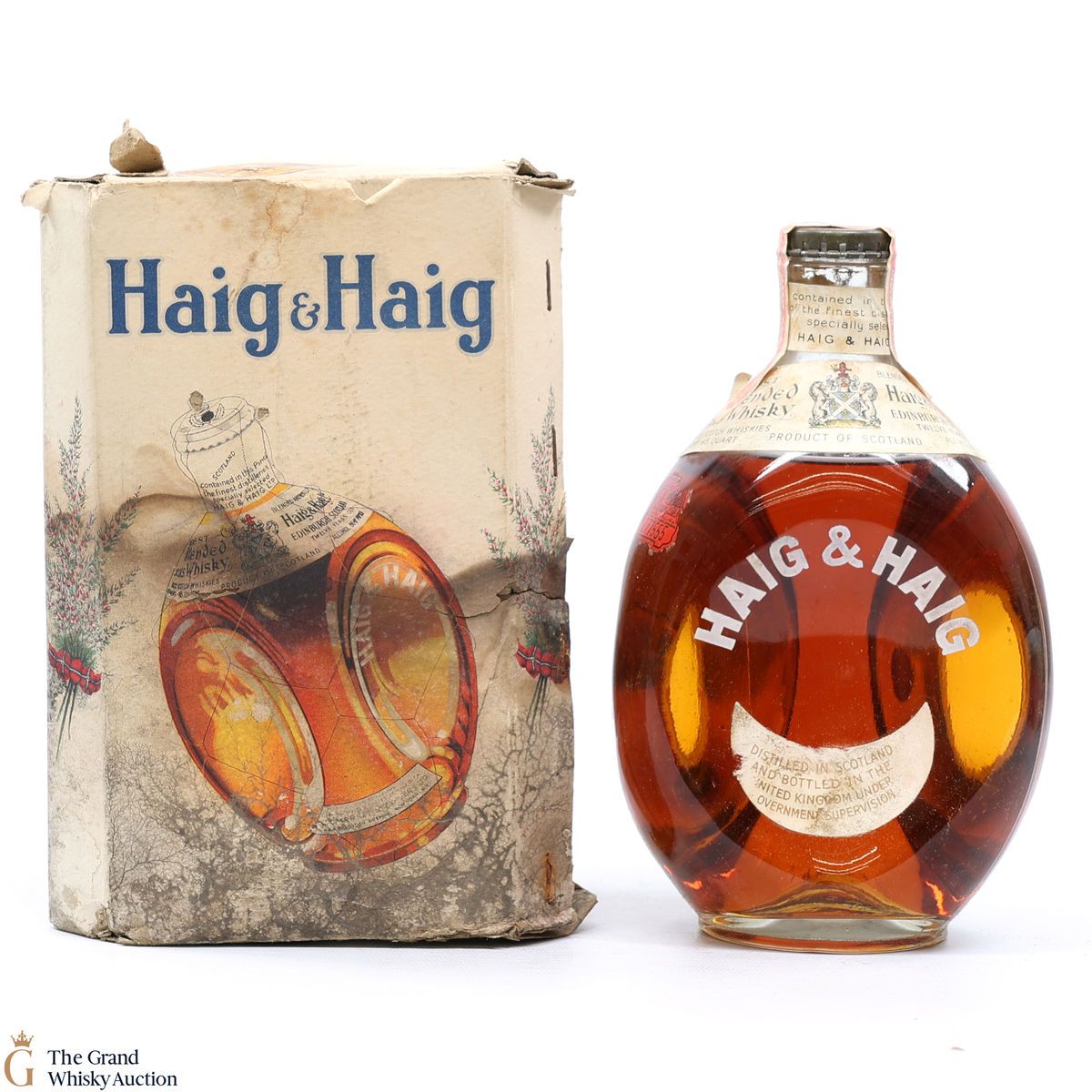 Haig & Haig - 12 Year Old - Spring Cap 1940s