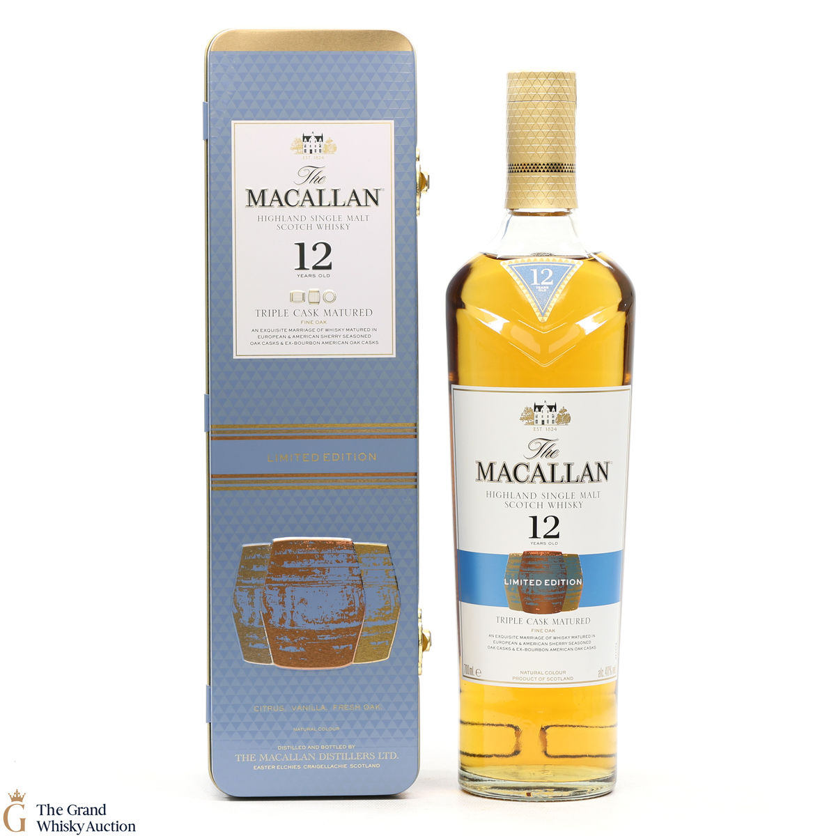 Macallan - 12 Year Old - Triple Cask Limited Edition Tin
