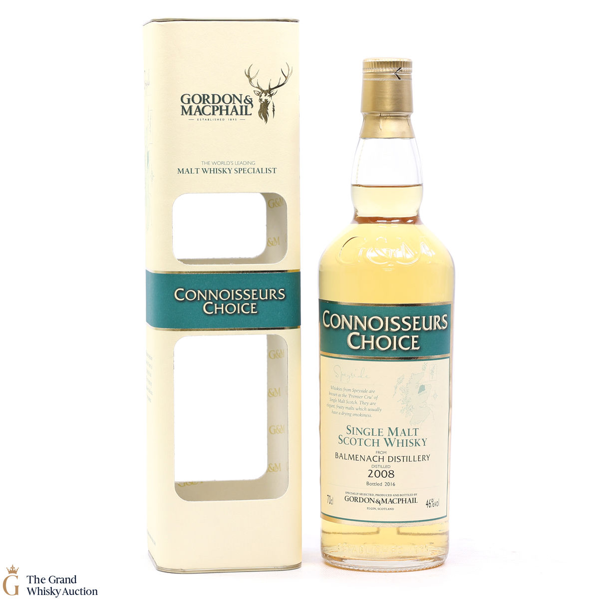 Balmenach - 2008 Connoisseurs Choice - Gordon & MacPhail 2016