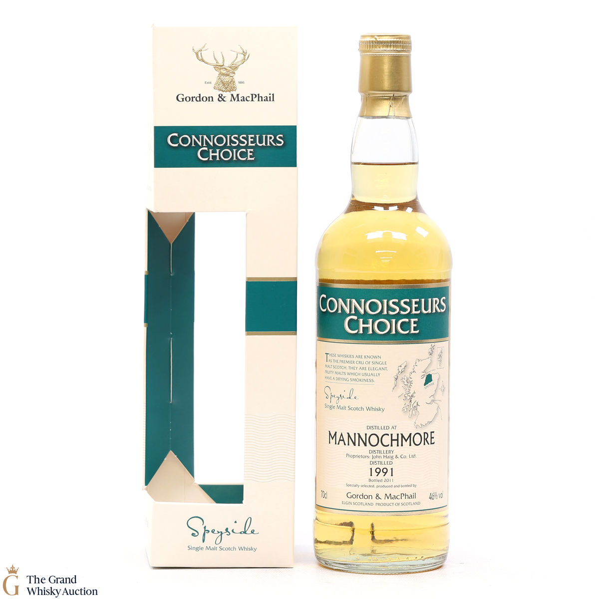 Mannochmore - 1991 Connoisseurs Choice - Gordon & MacPhail 2011