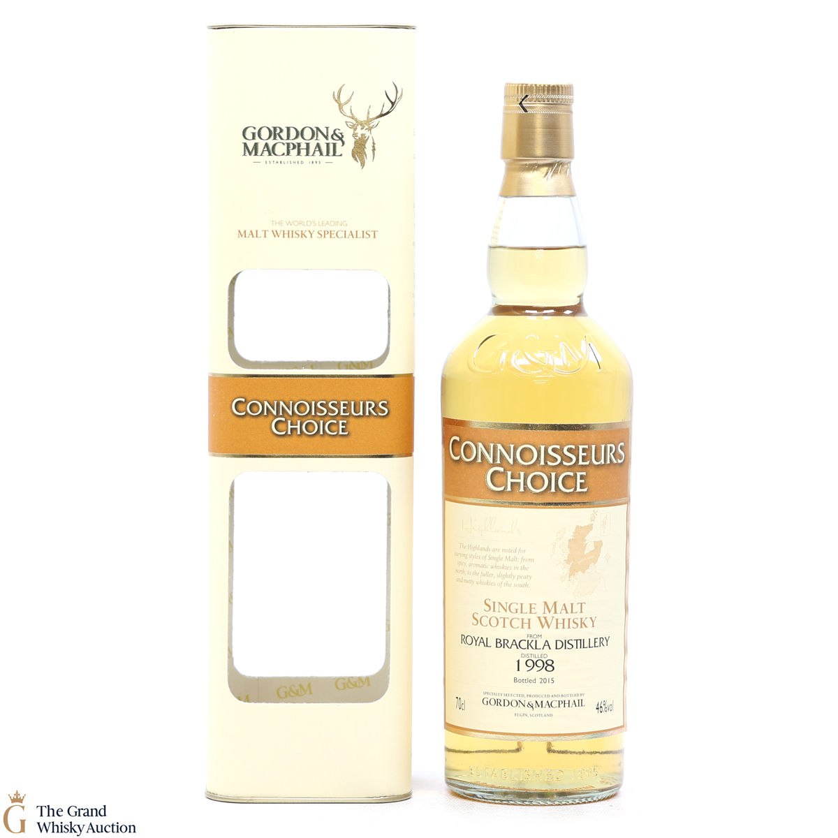 Royal Brackla - 1998 Gordon & MacPhail Connoisseurs Choice