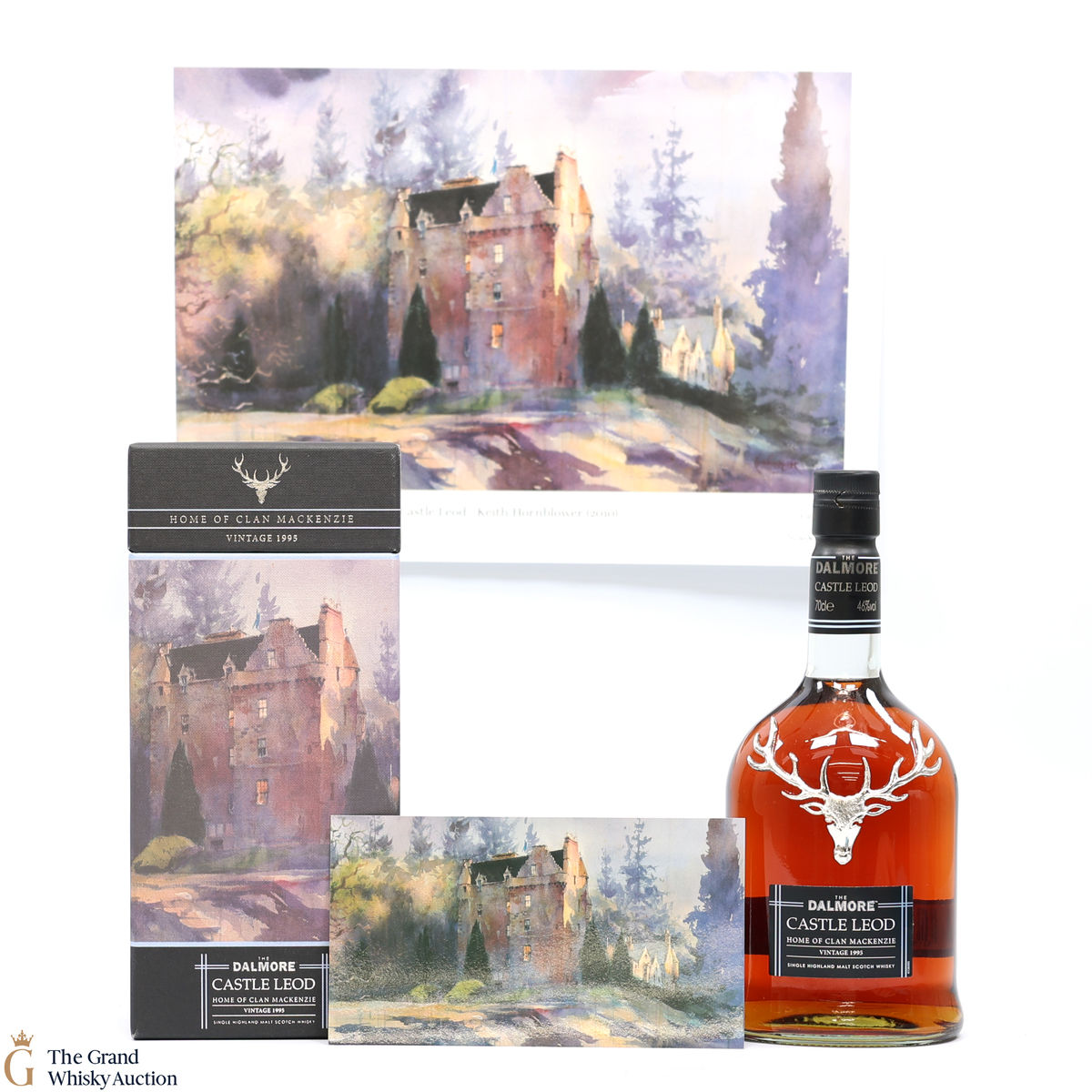 Dalmore - Clan Mackenzie Castle Leod, Print & Postcard