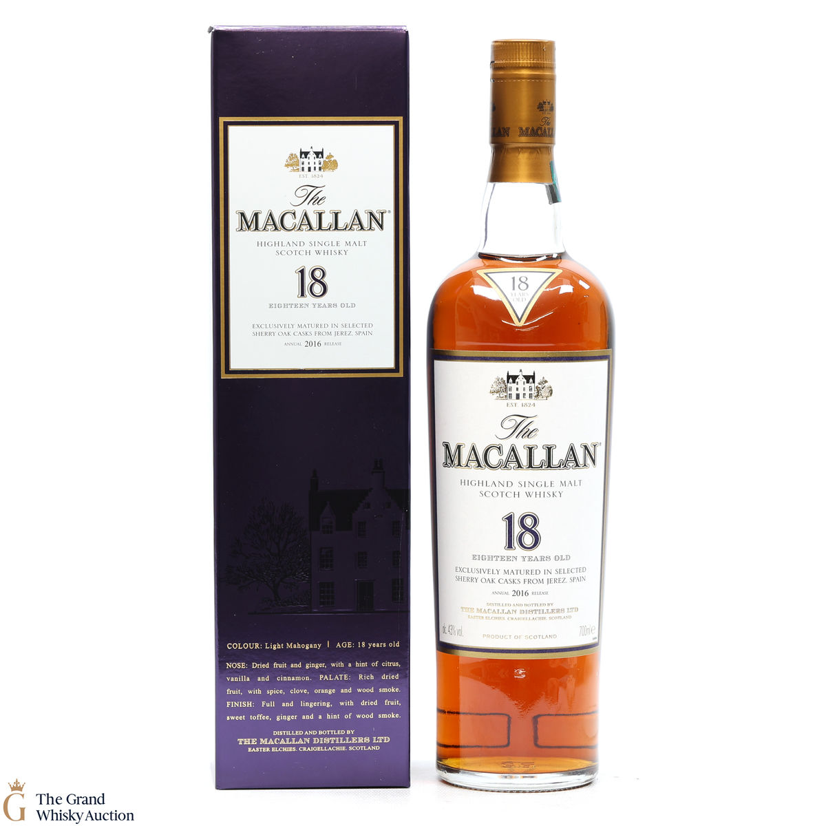 Macallan - 18 Year Old - 2016 Release