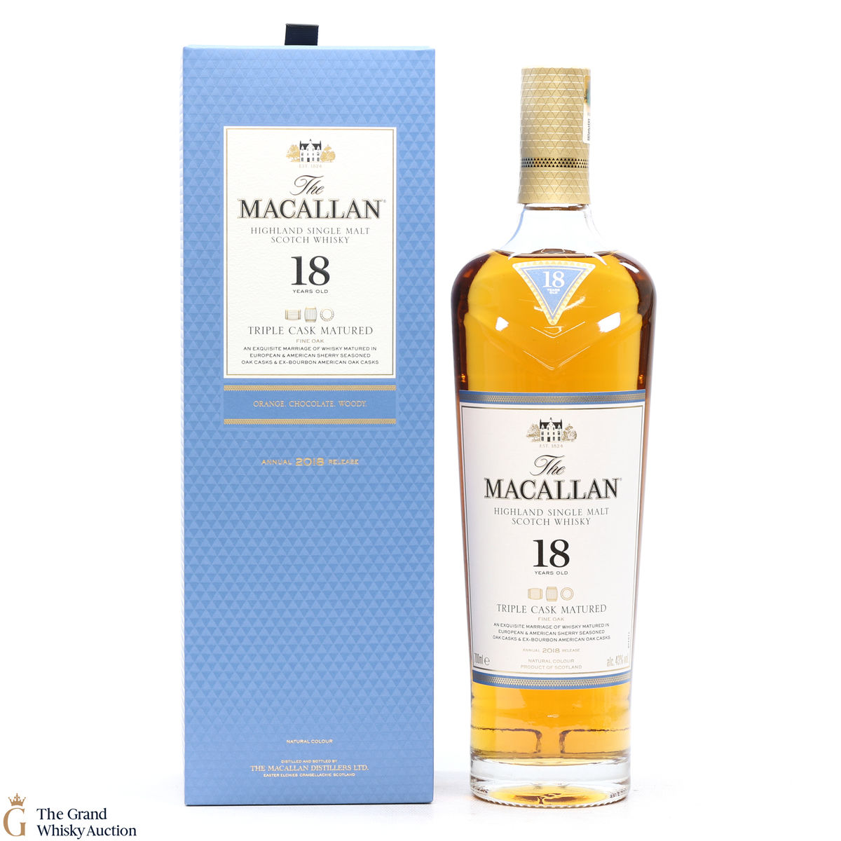 Macallan - 18 Year Old - Triple Cask 2018 (Fine Oak)