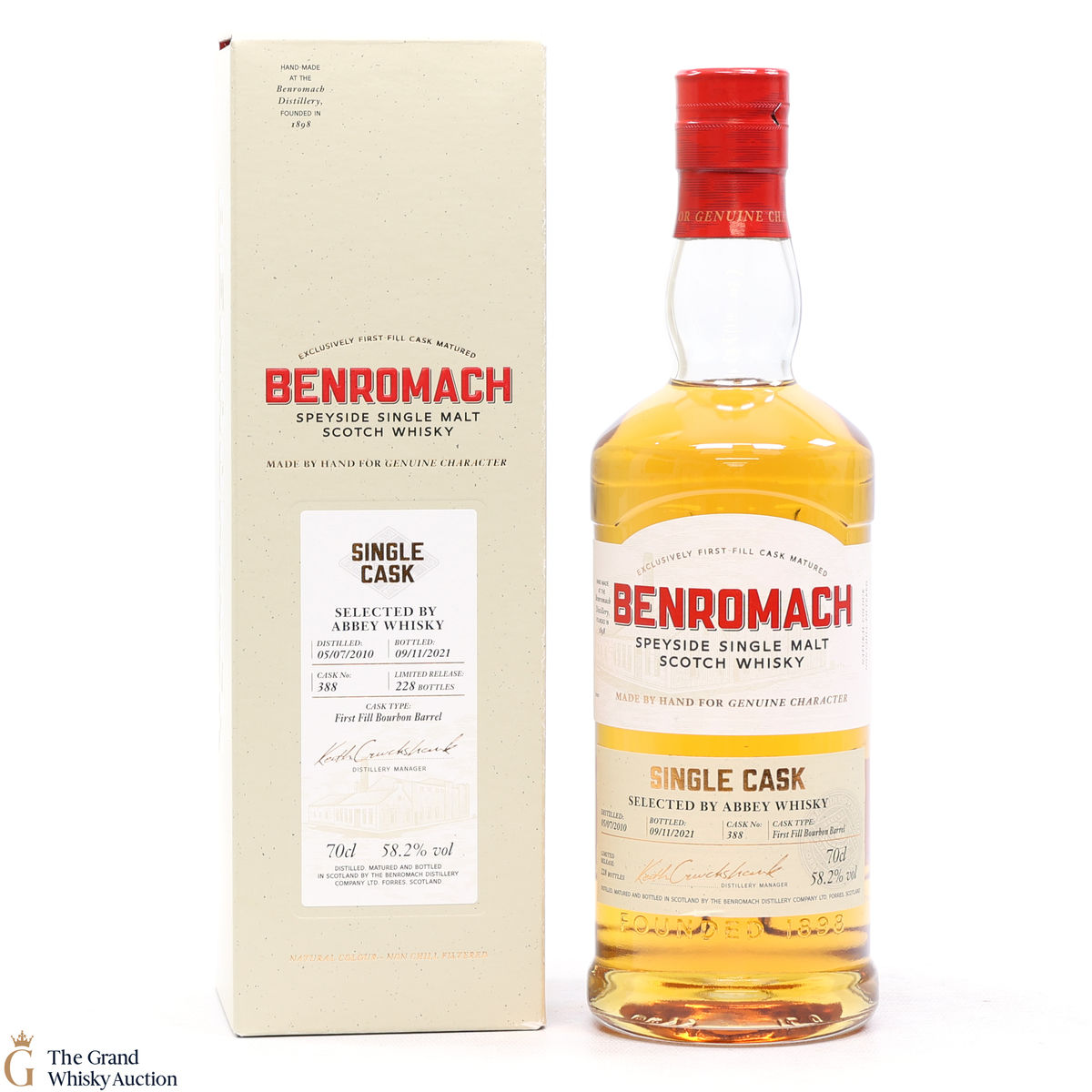 Benromach - Single Cask #388 - Abbey Whisky
