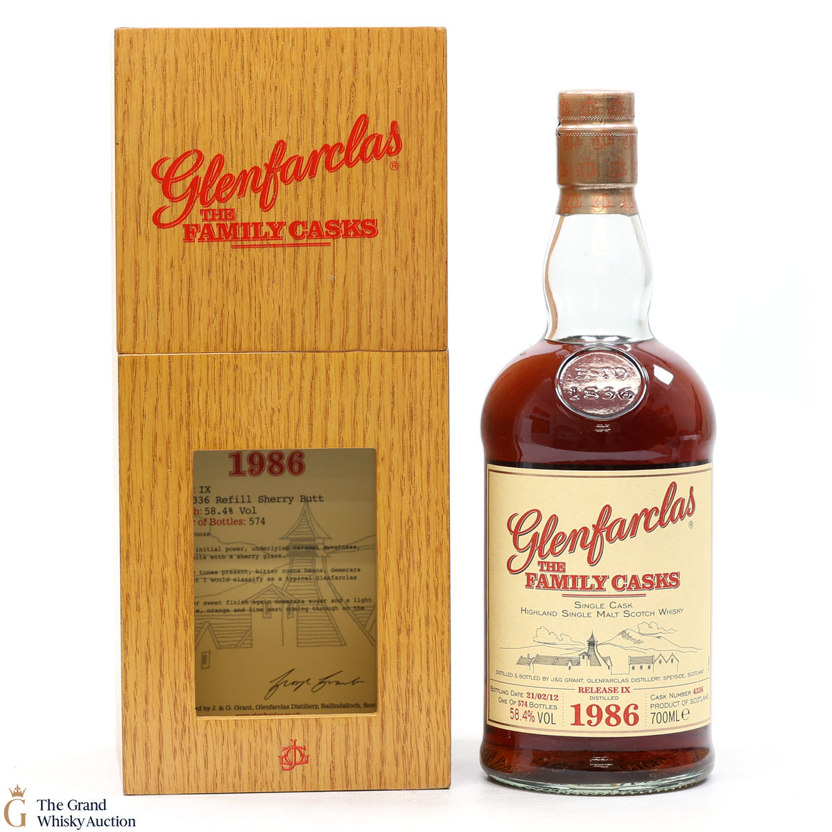 Glenfarclas - 1986 Family Cask #4336 - Release IX