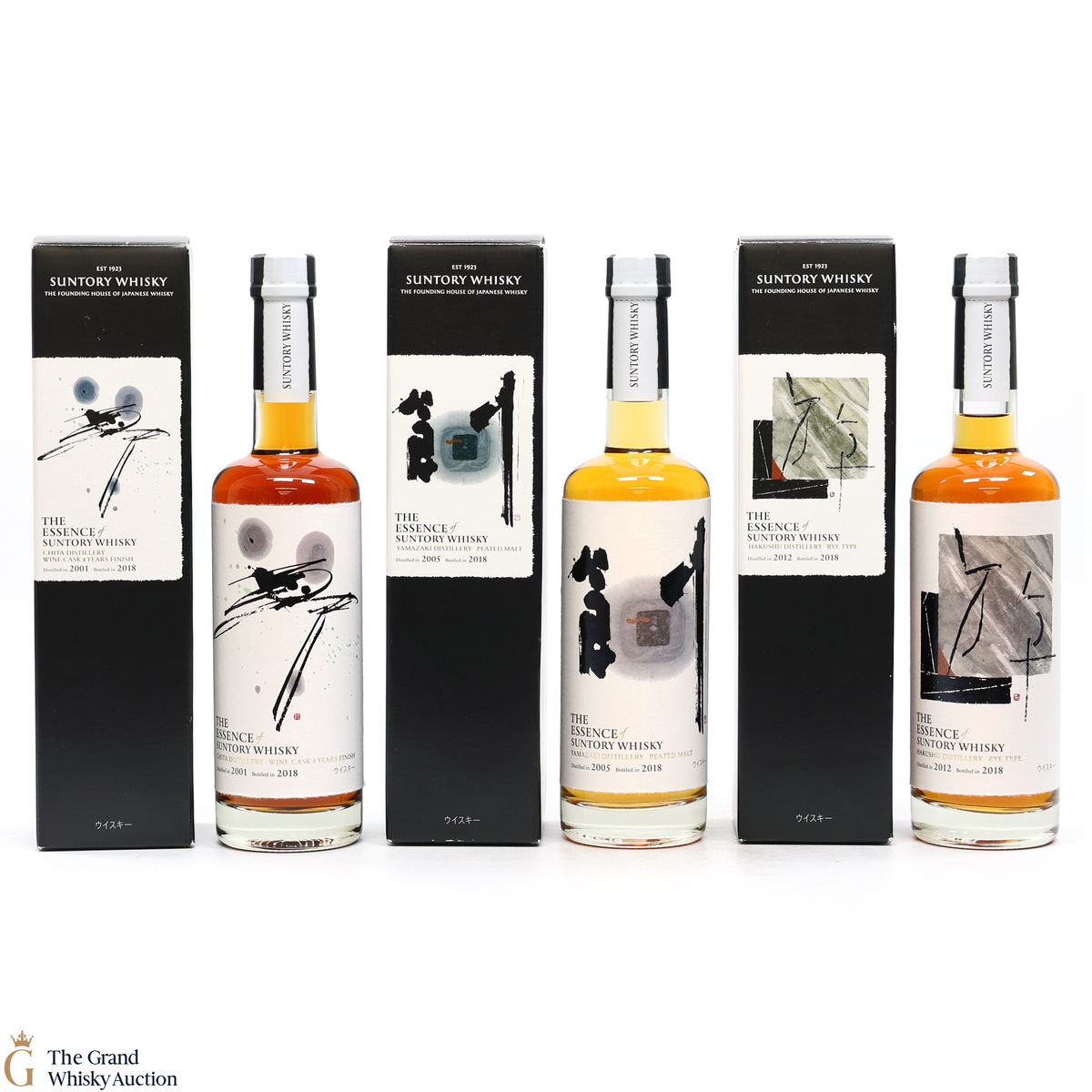 The Essence of Suntory - Volume 2 - Japanese Whisky (3 x 50cl)