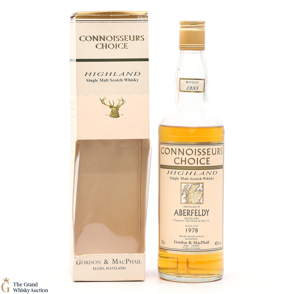 Aberfeldy - 1978 Gordon and MacPhail 1998 - Connoisseurs Choice