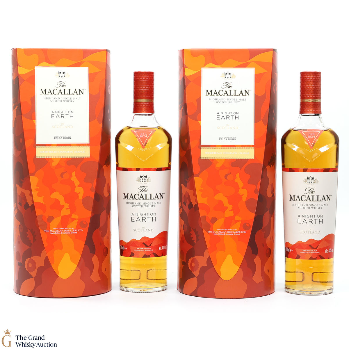 Macallan - A Night on Earth in Scotland (2 x 70cl) 40% and 43% 2022