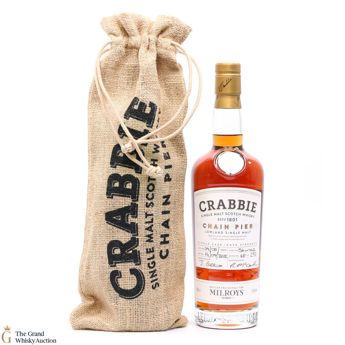 Crabbie - 3 Year Old 2019 Milroy's Exclusive Single Shiraz Cask
