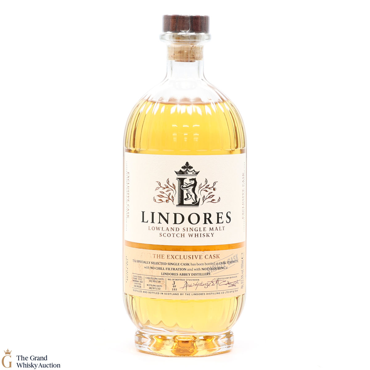 Lindores Abbey - The Exclusive Cask #18/0320 - Aberdeen Whisky Shop
