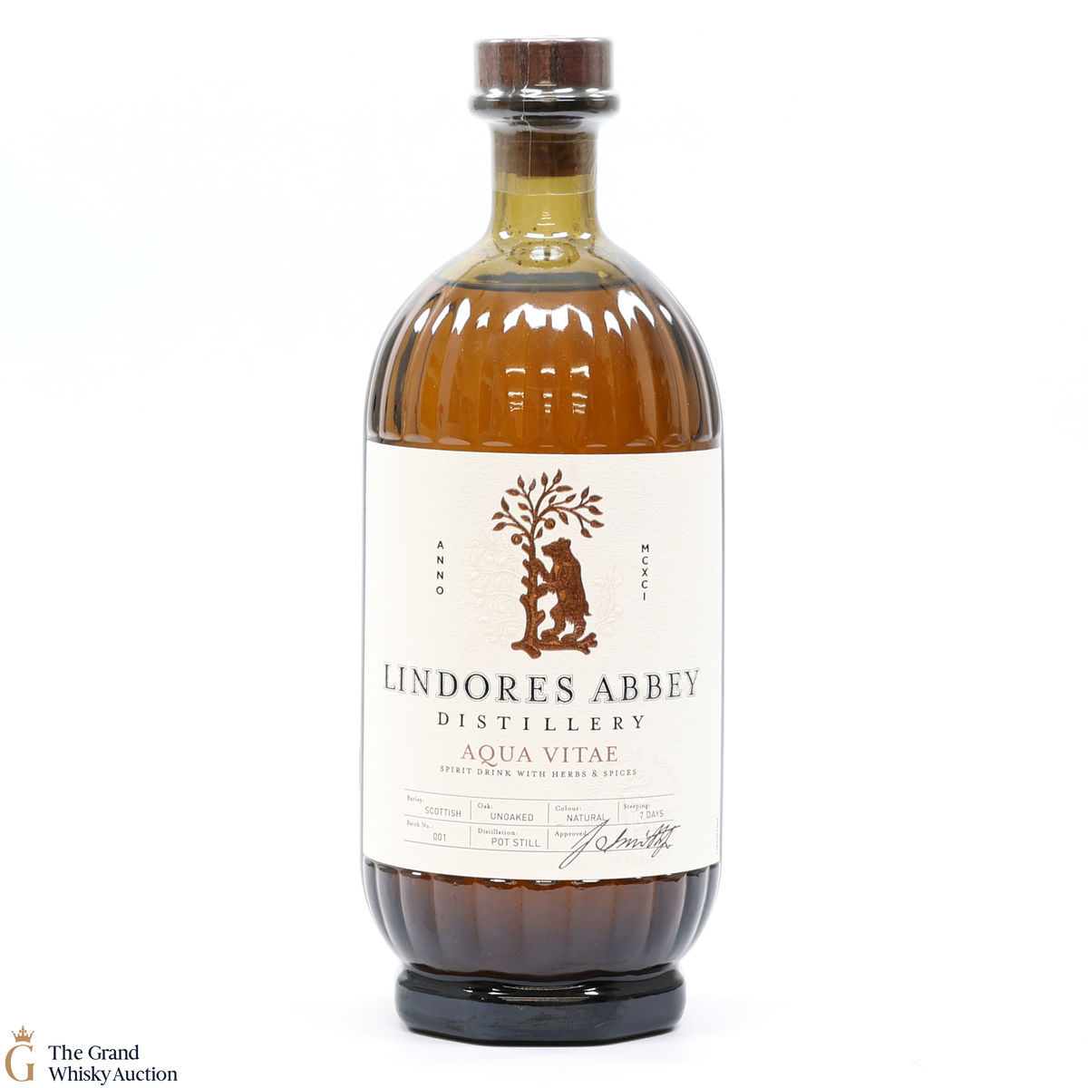 Lindores Abbey - Aqua Vitae Spirit Drink Batch #001