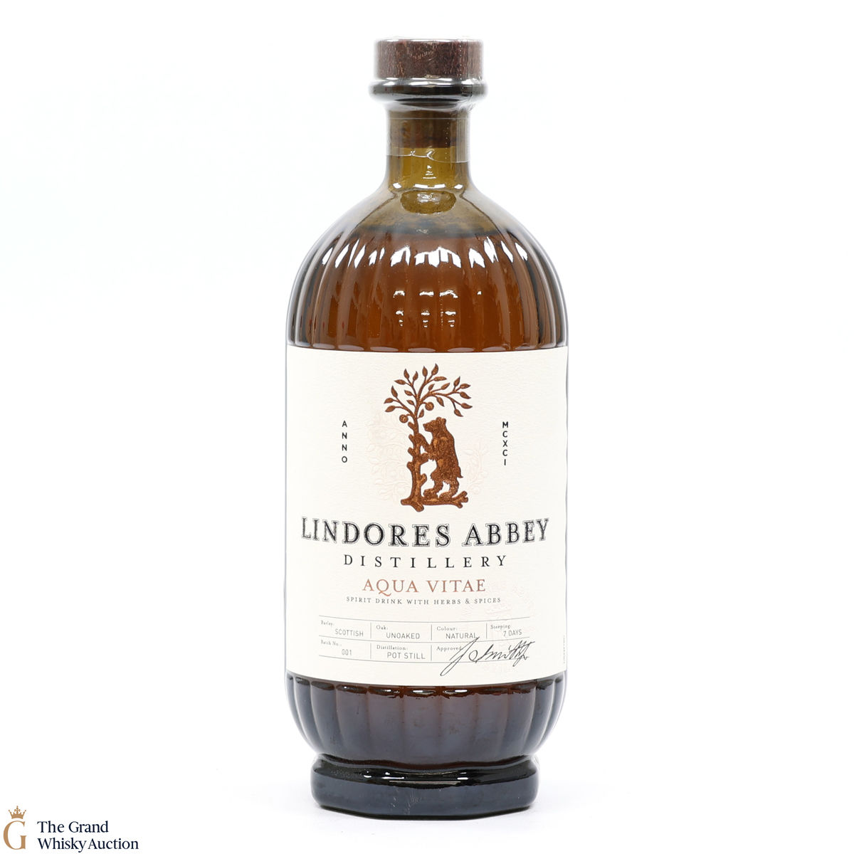 Lindores Abbey - Aqua Vitae Spirit Drink Batch #001