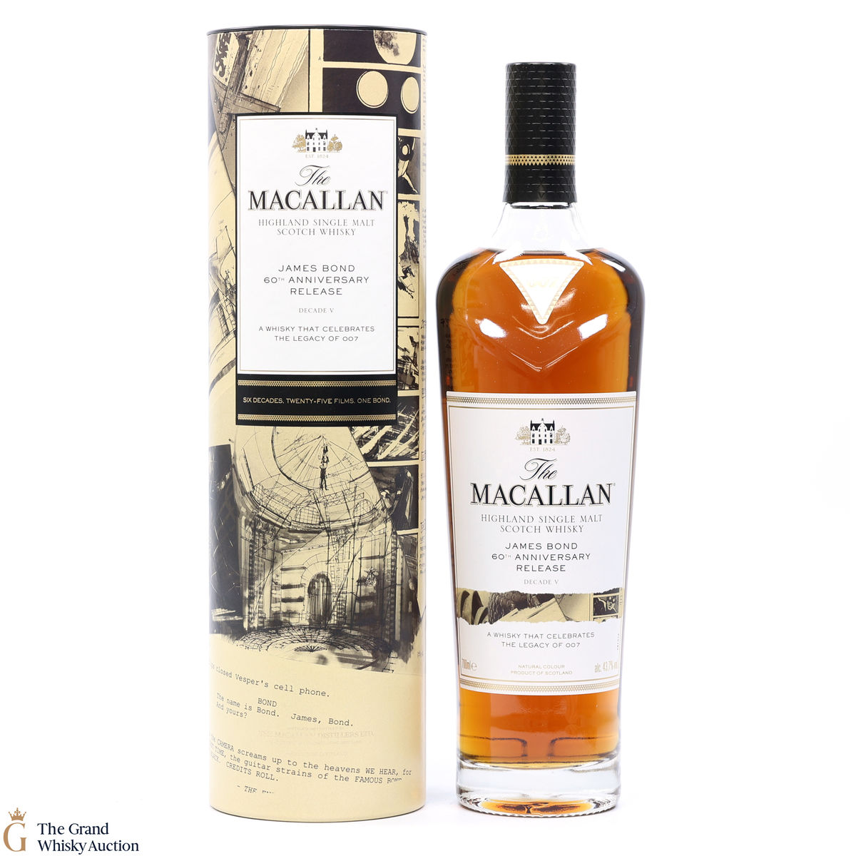 Macallan - James Bond 60th Anniversary - Decade V