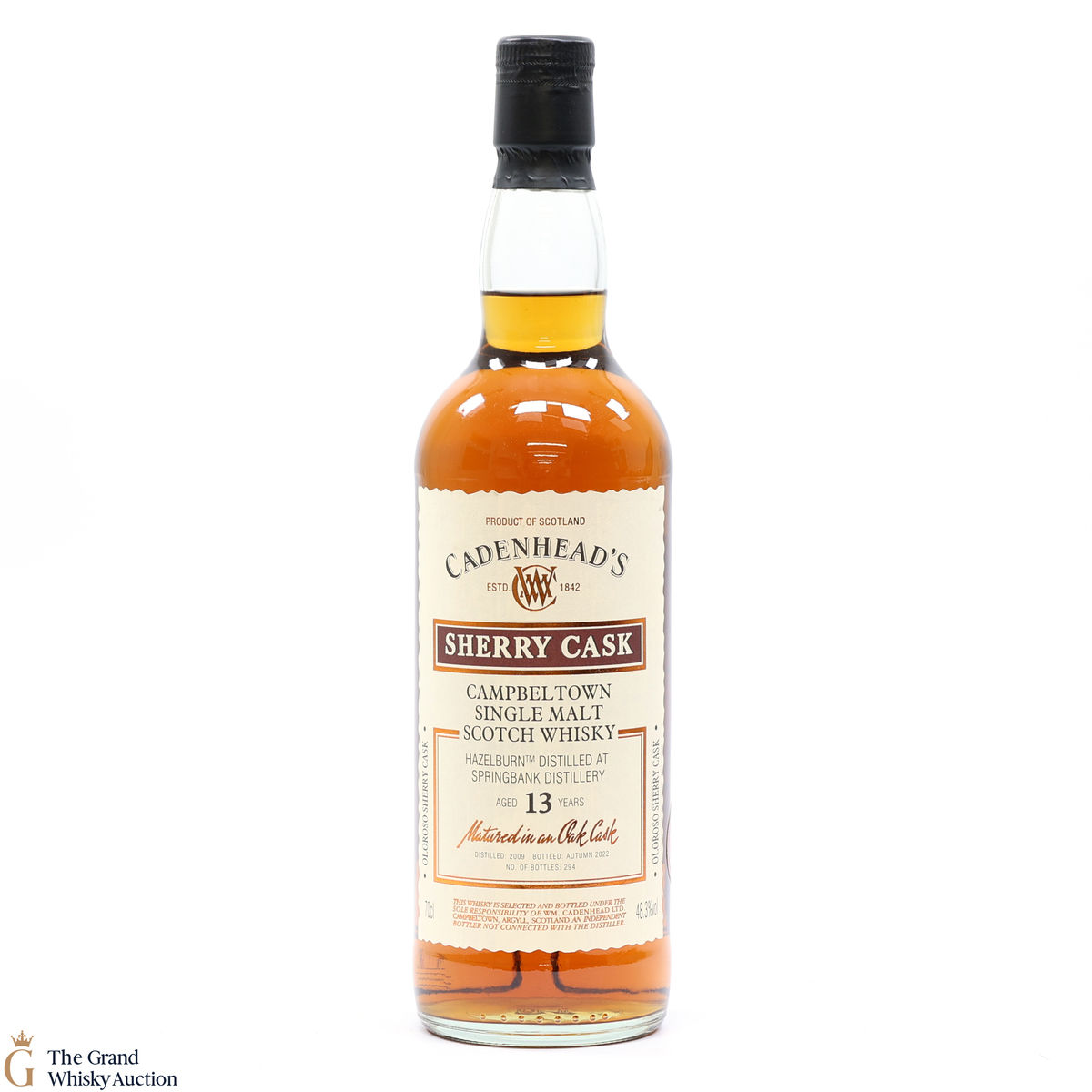 Hazelburn - 13 Year Old 2009 - Sherry Cask - Cadenhead's