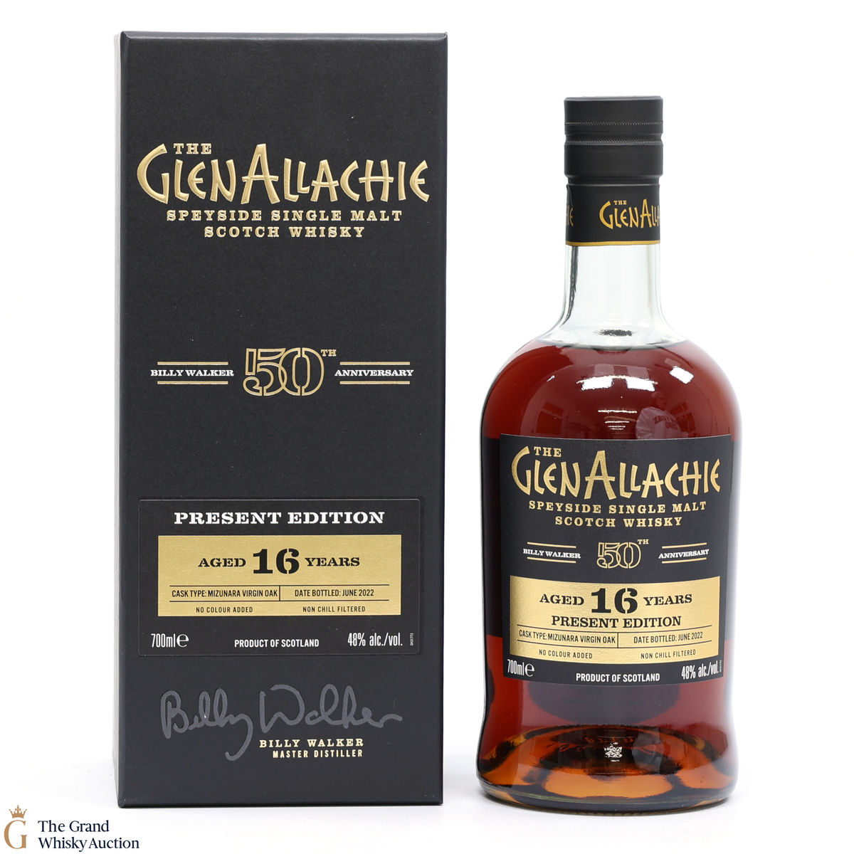 Glenallachie - 16 Year Old - Billy Walker 50th Anniversary - Present Edition
