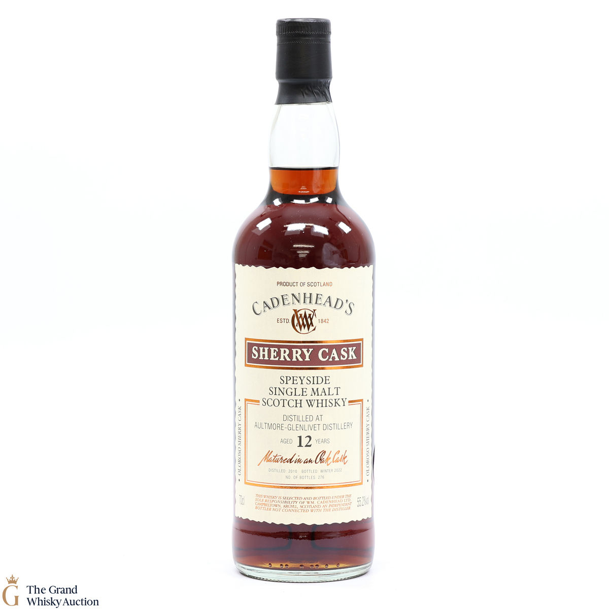 Aultmore - Glenlivet - 12 Year Old - Sherry Cask Cadenhead's 55.2%