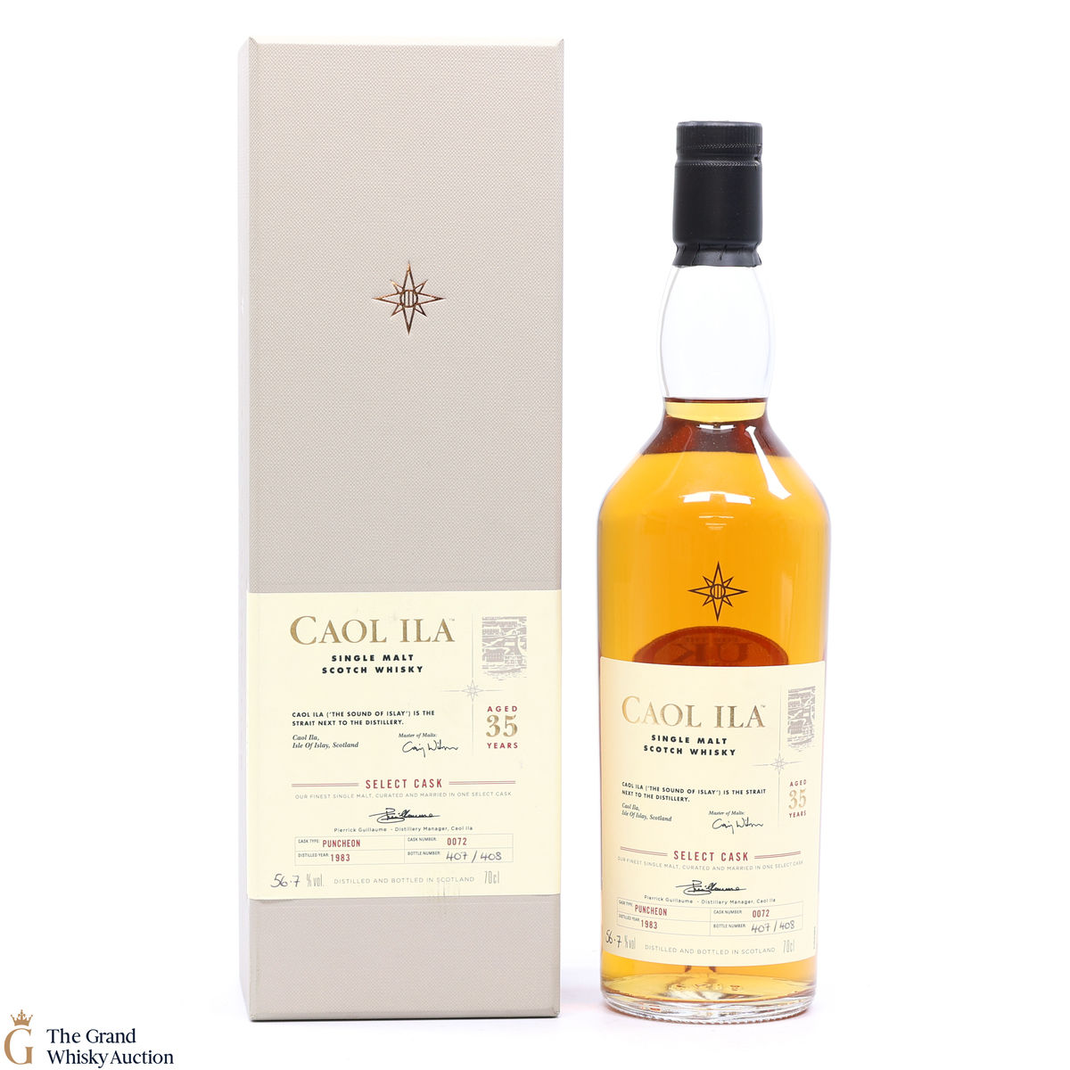 Caol Ila - 35 Year Old -1983 Casks of Distinction #0072