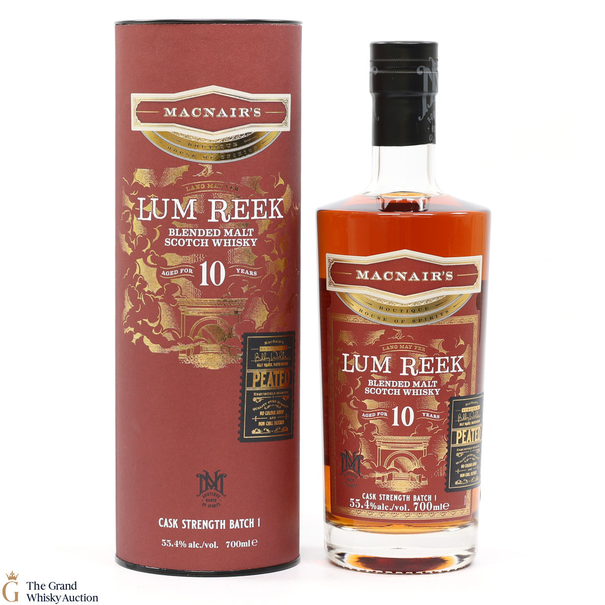MacNair's - 10 Year Old - Lum Reek Cask Strength Batch #1