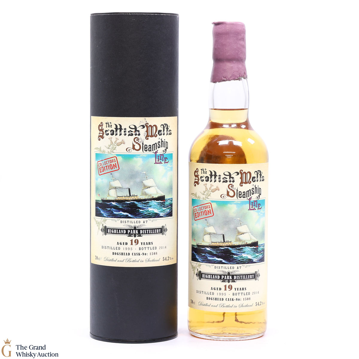 Highland Park - 19 Year Old 1995 Jack Wiebers Steamship Line / Collector's First Edition #1508