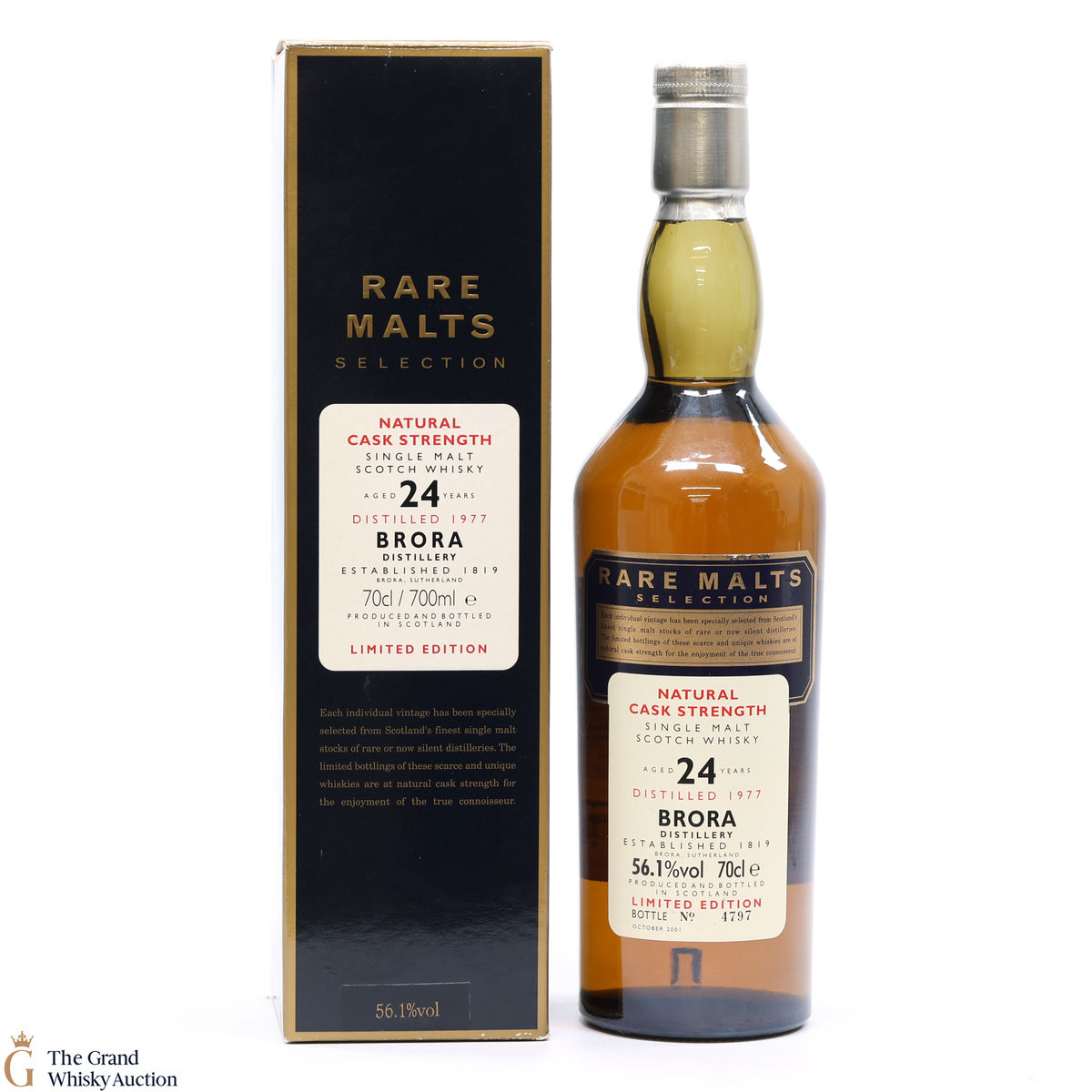Brora - 24 Year Old 1977 - Rare Malts 56.1%