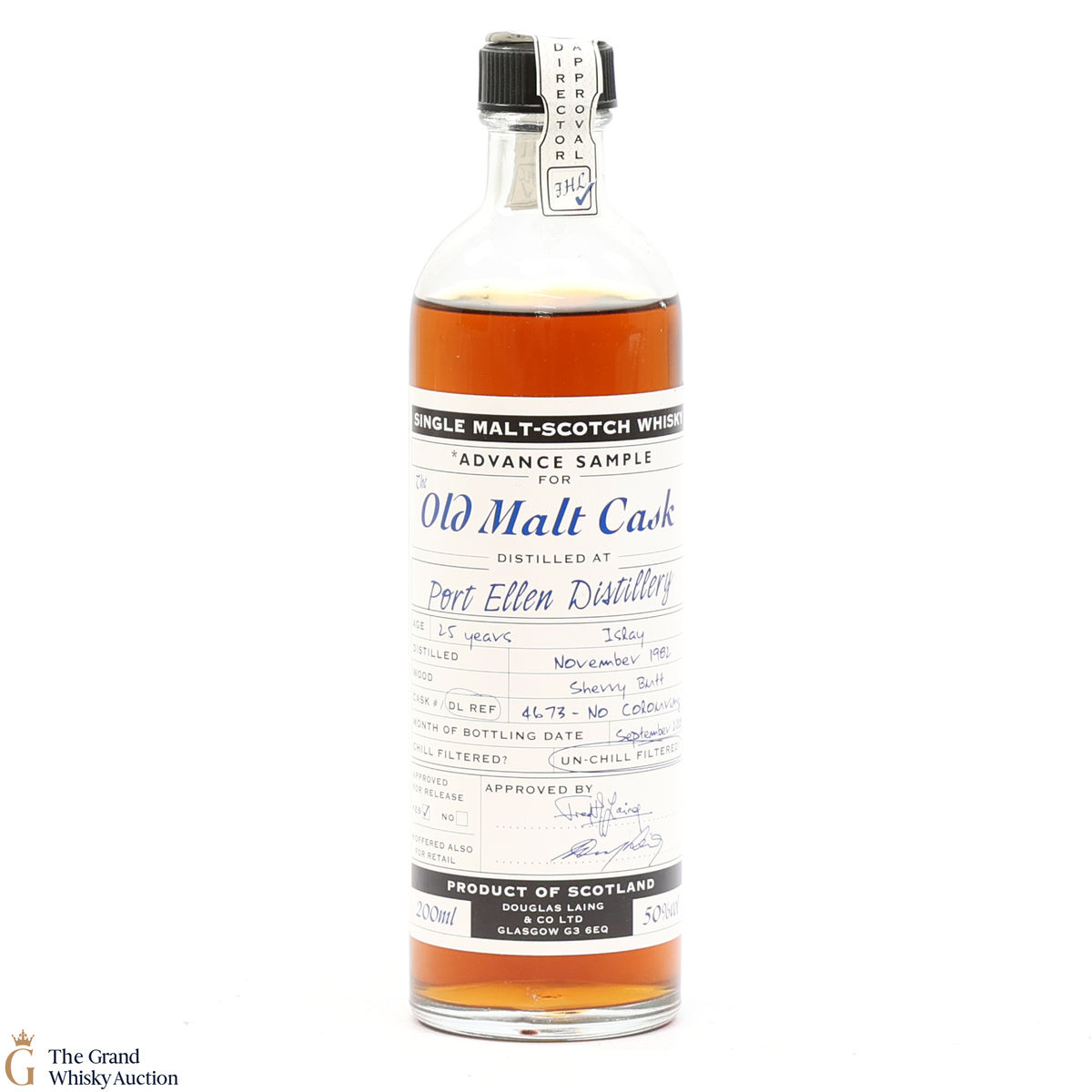 Port Ellen - 25 Year Old 1982 Old Malt Cask 20cl #4673