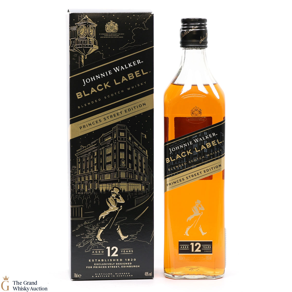 Johnnie Walker - 12 Year Old Black Label - Princes Street Edition