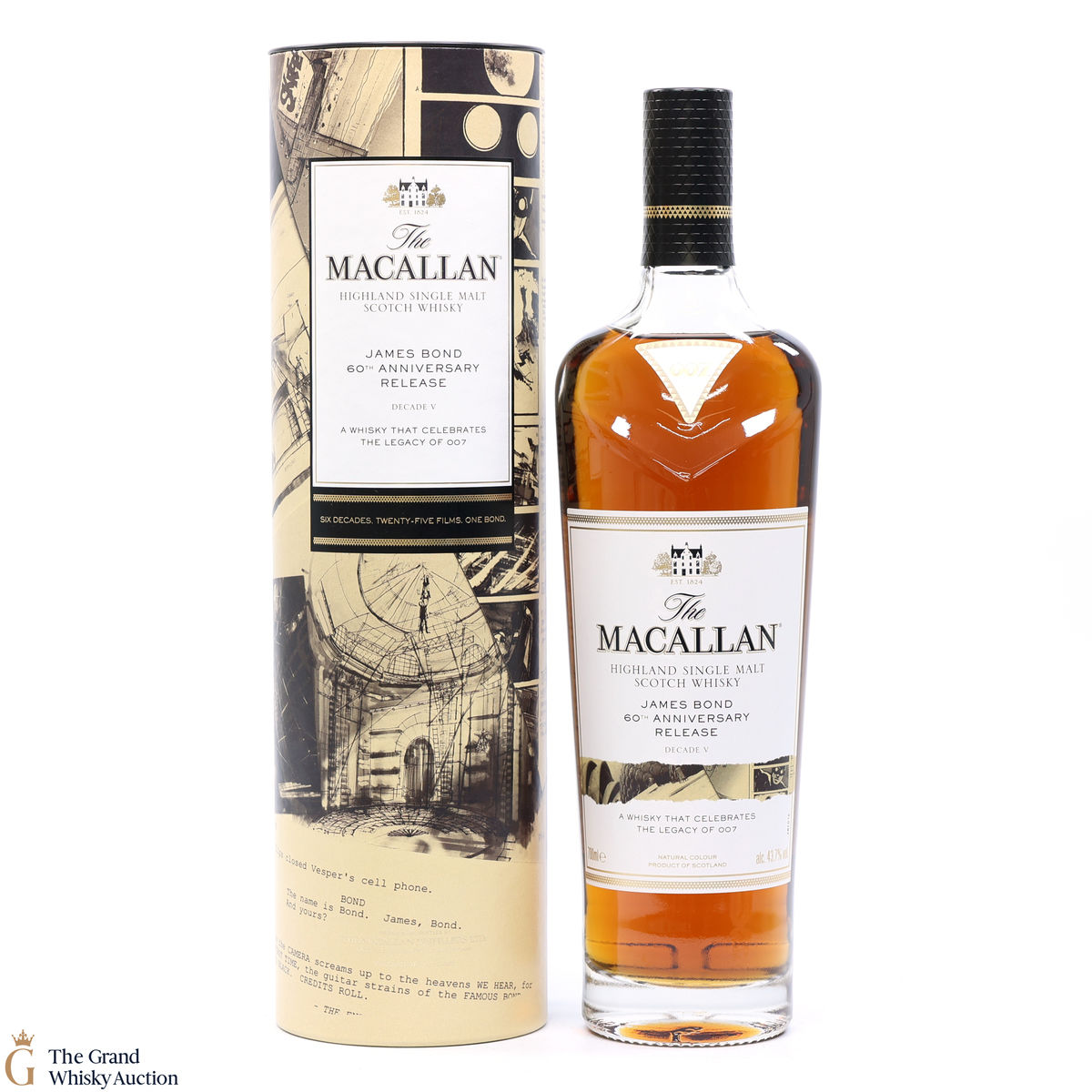Macallan - James Bond 60th Anniversary - Decade V