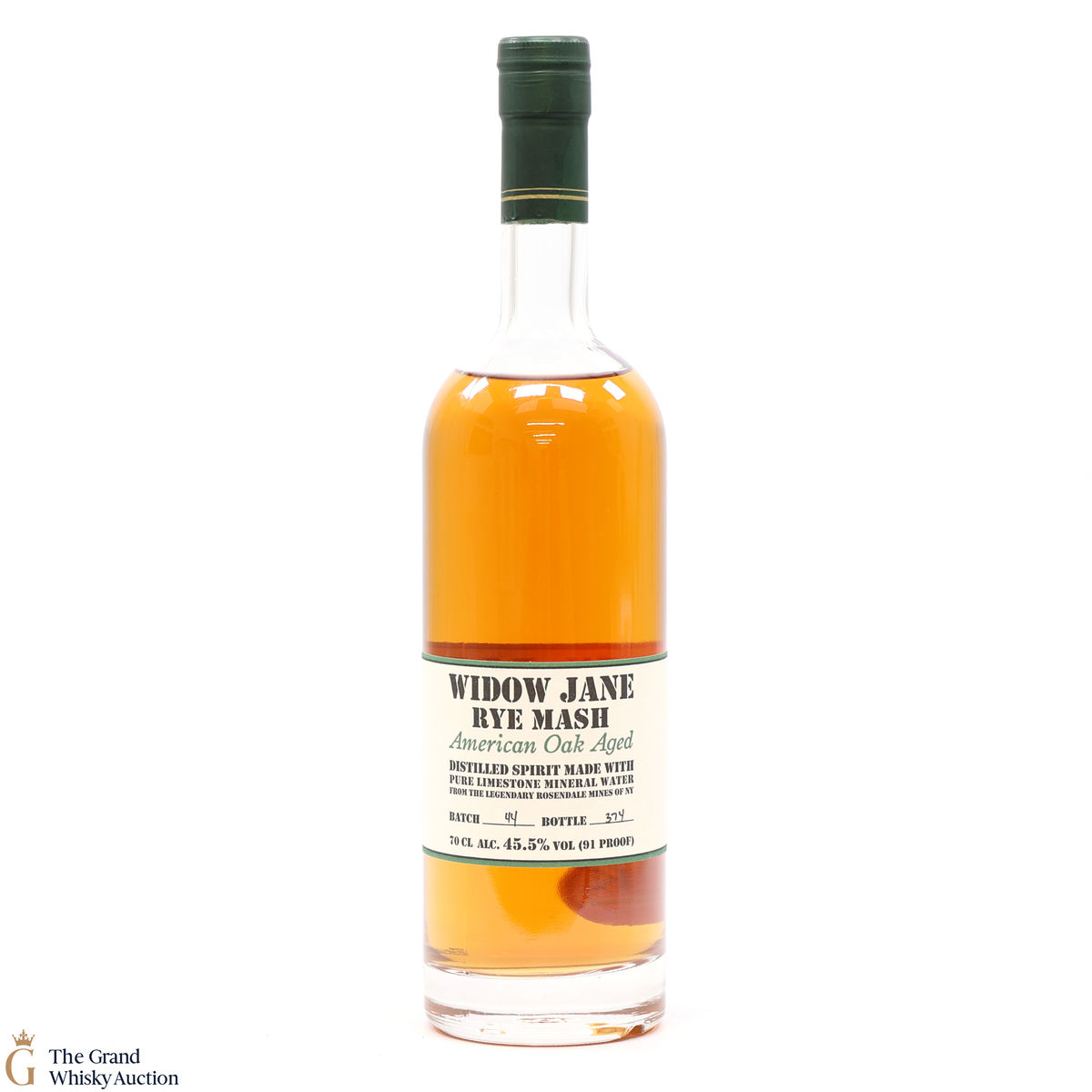 Widow Jane - American Oak Aged Rye Mash - Batch #44