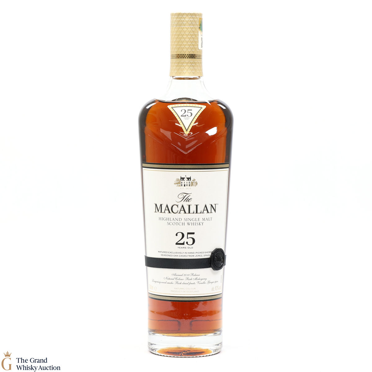 Macallan - 25 Year Old - Sherry Oak - 2018