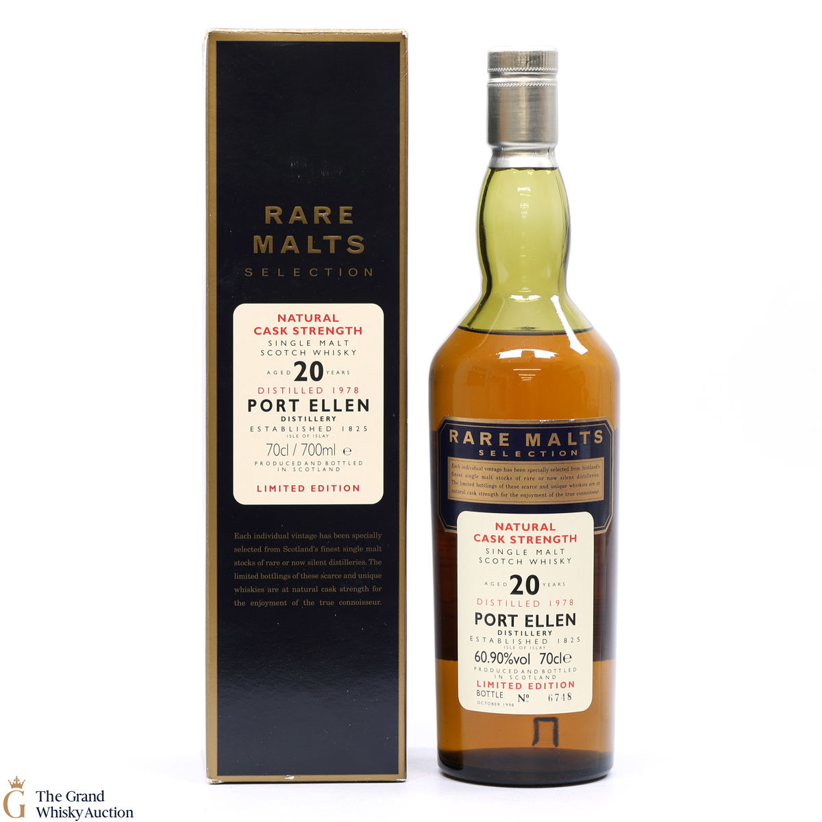Port Ellen - 20 Year Old - 1978 Rare Malt 60.90%