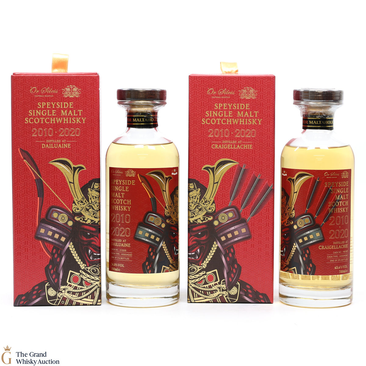 Or Sileis Craftman Selection - Craigellachie & Dailuaine 2020 (2 x 70cl)