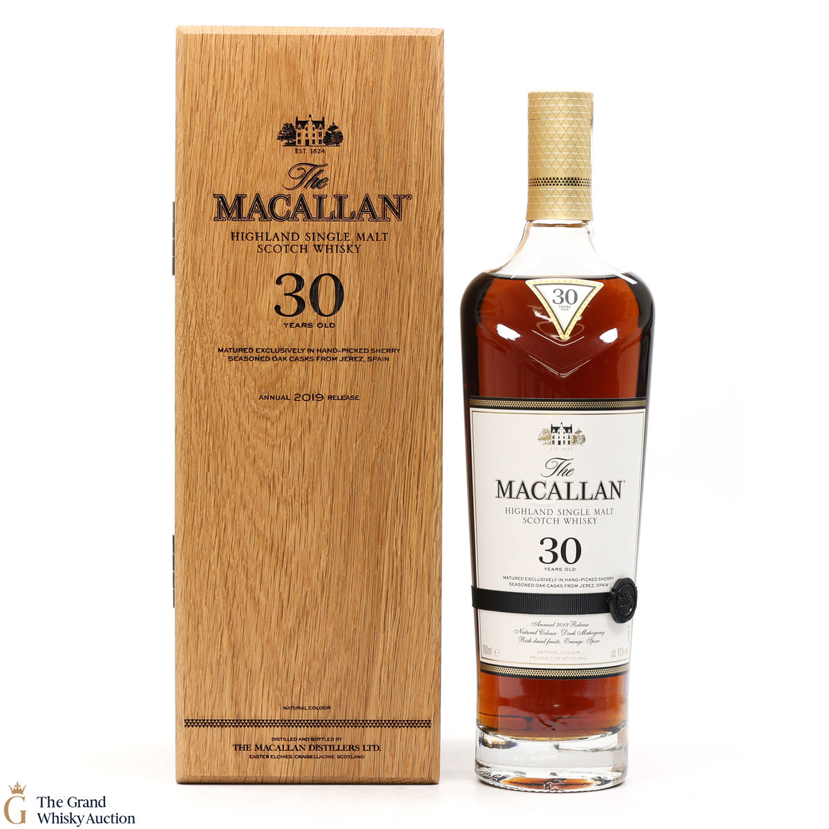 Macallan - 30 Year Old Sherry Oak - 2019