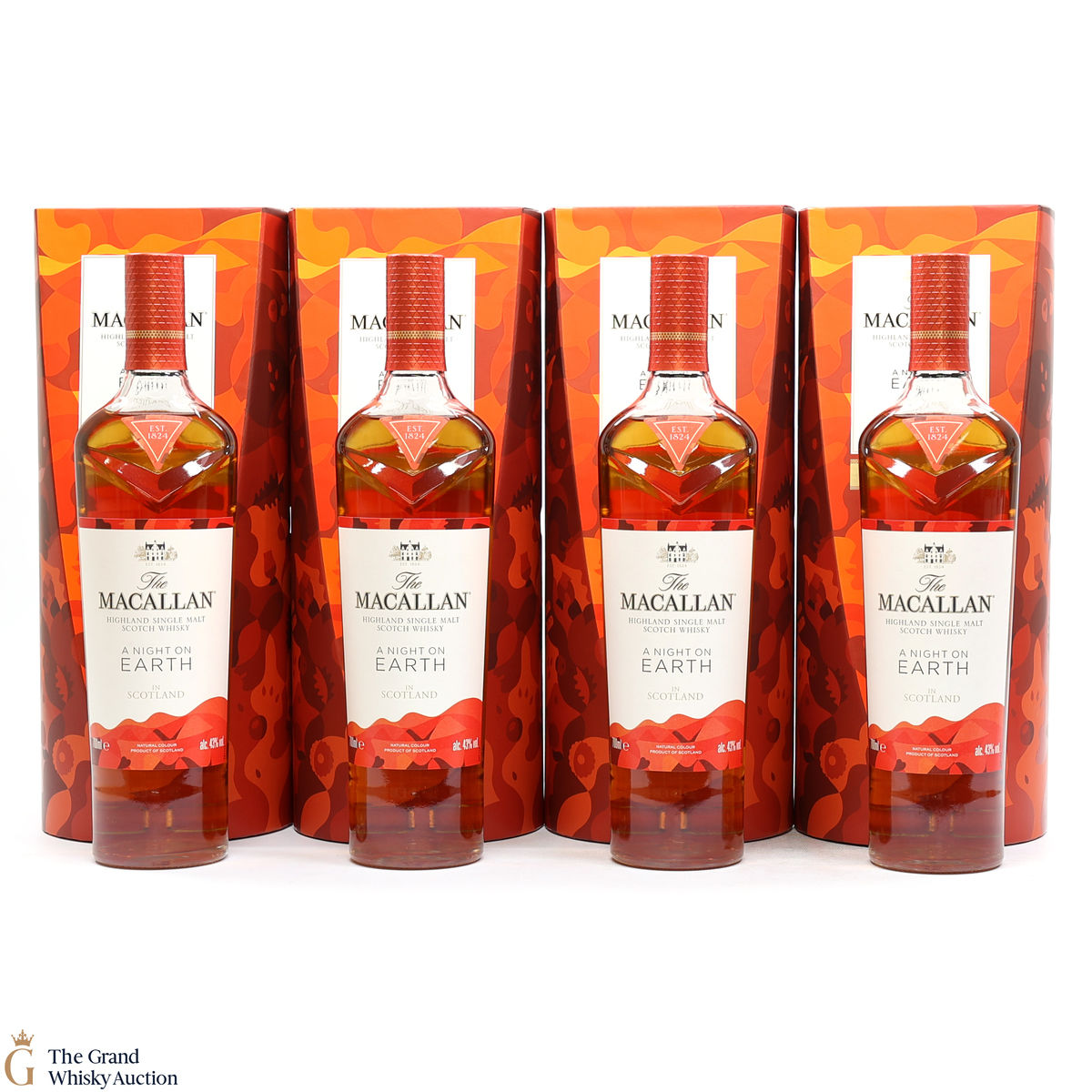 Macallan - A Night on Earth in Scotland 2022 (4 x 70cl)