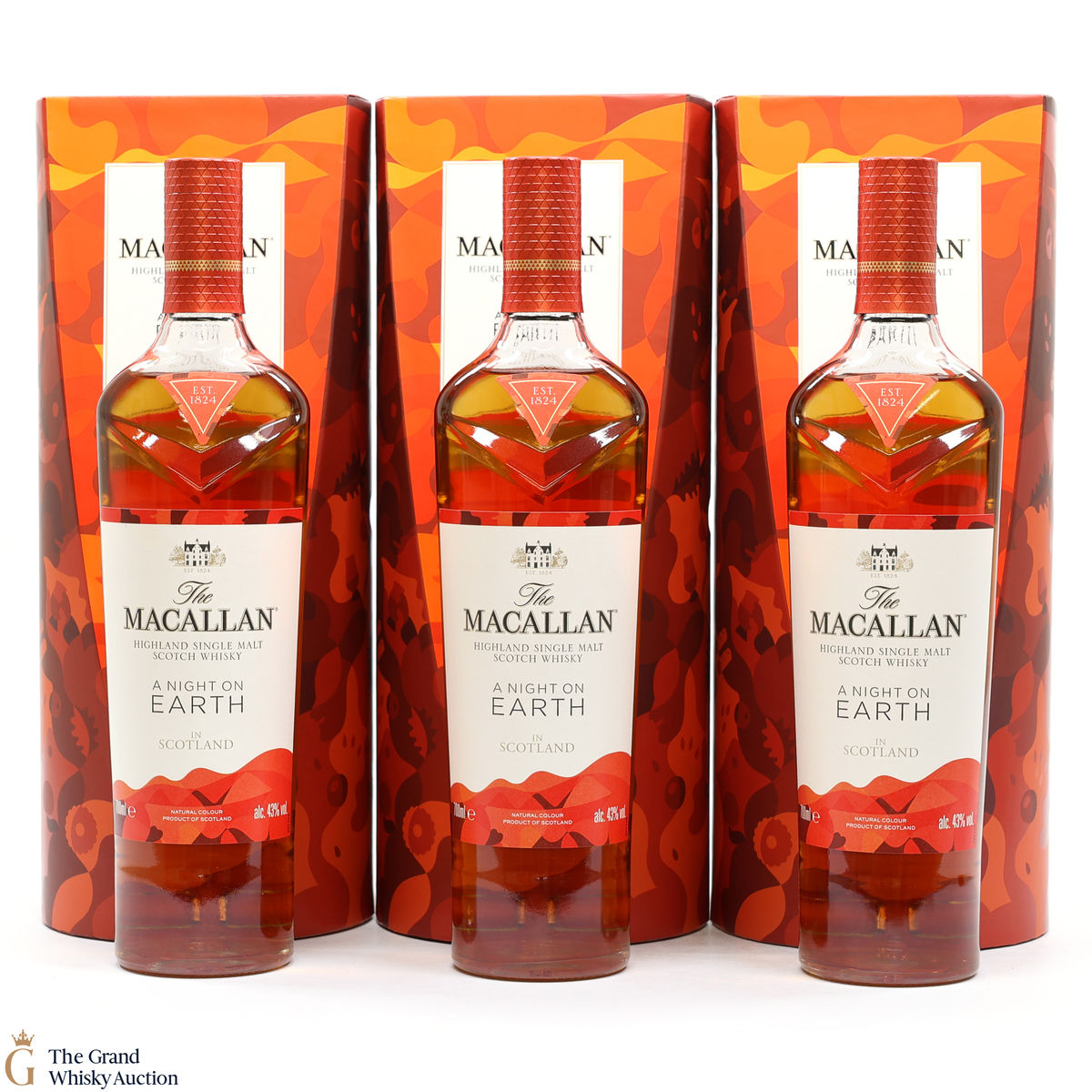 Macallan - A Night on Earth in Scotland 2022 (3 x 70cl)